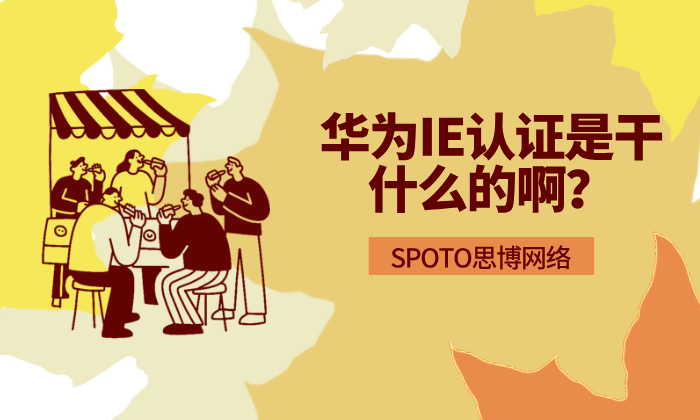华为IE认证是干什么的啊？一文看懂它的定位与价值