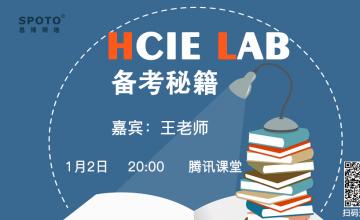 HCIE lab的学习思路