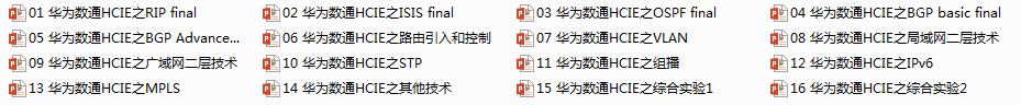 HCIE培训教材