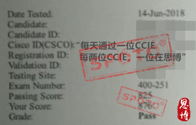 ccie通过pass