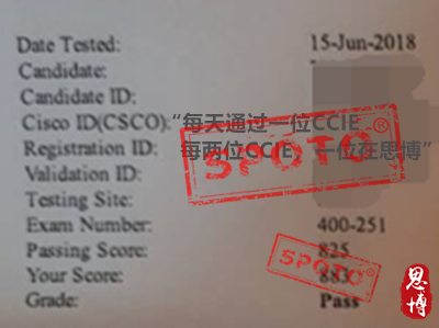 ccie通过pass