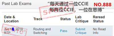 pass ccie