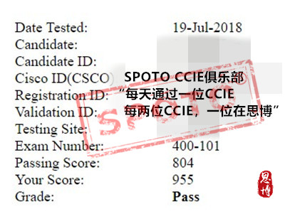 ccie rs 笔试pass战报