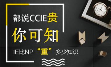 都说CCIE贵，你可知 IE比NP“重”多少知识