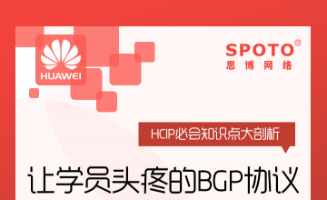 HCIP必会知识点大剖析——让学员头疼的BGP协议