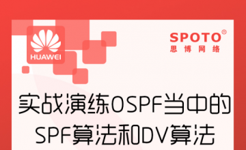 实战演练OSPF当中的SPF算法和DV算法