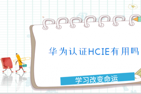 华为认证HCIE有用吗？