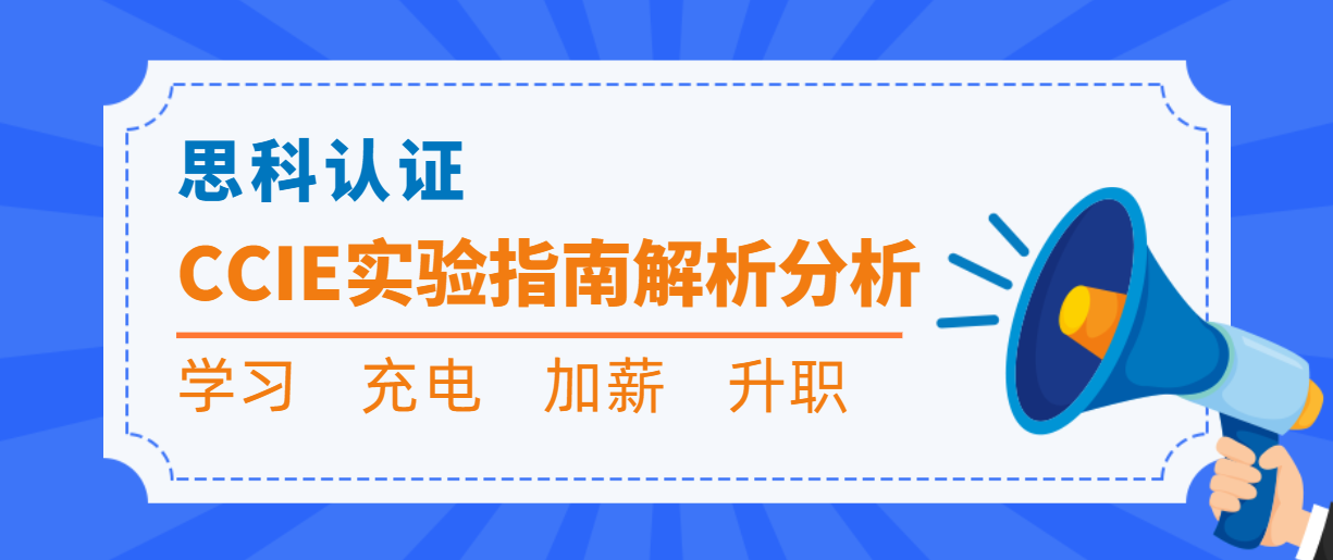 CCIE实验指南解析分析