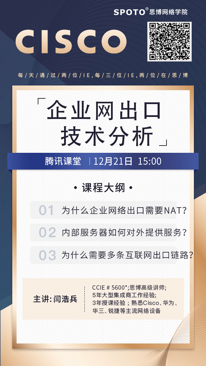 企业网出口技术解析