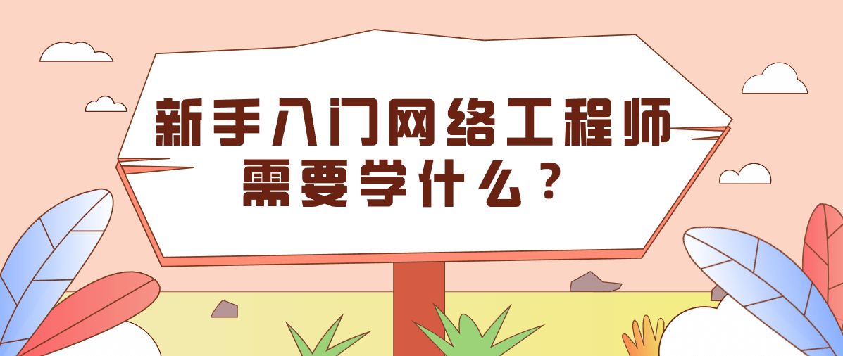 新手入门网络工程师需要学什么？