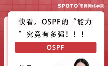 快看,OSPF的“能力”究竟有多强！