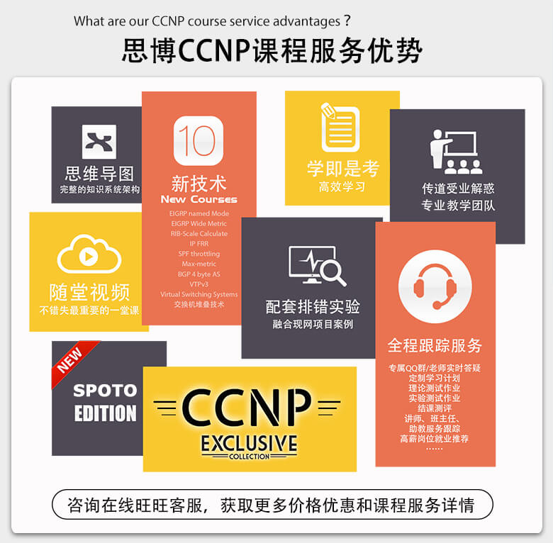 思博CCNP EI课程服务优势