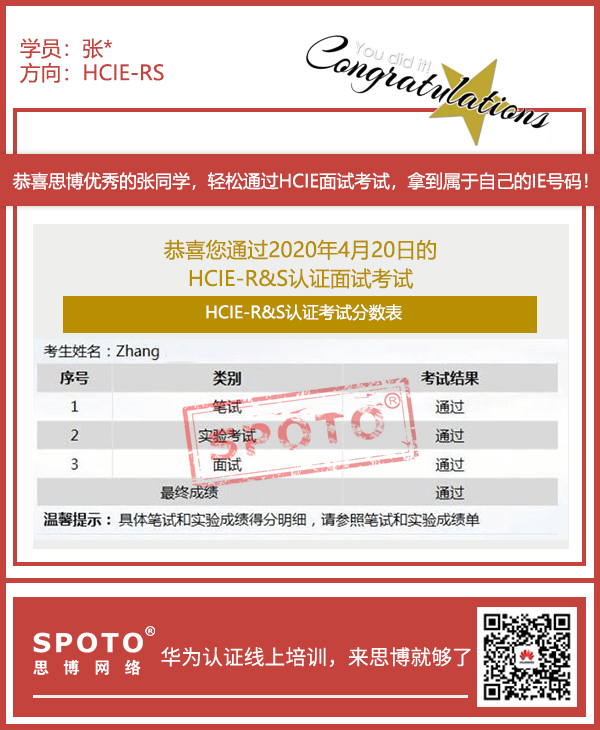 济南-张凯HCIE PASS证书.