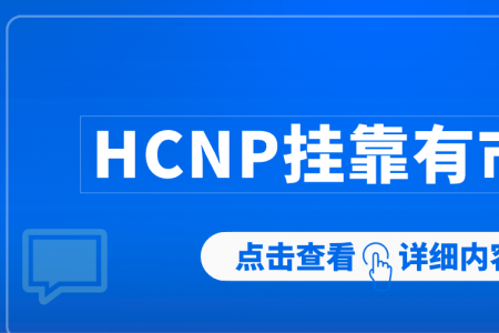 HCNP挂靠有市场么？