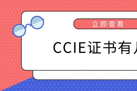 CCIE证书有几类？