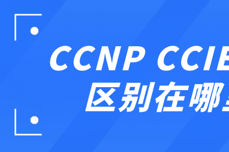 CCNP CCIE课程区别在哪里？
