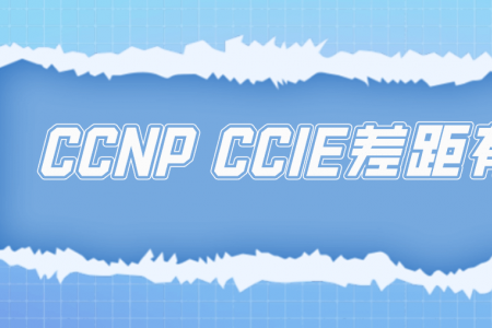 CCNP CCIE差距有多大？