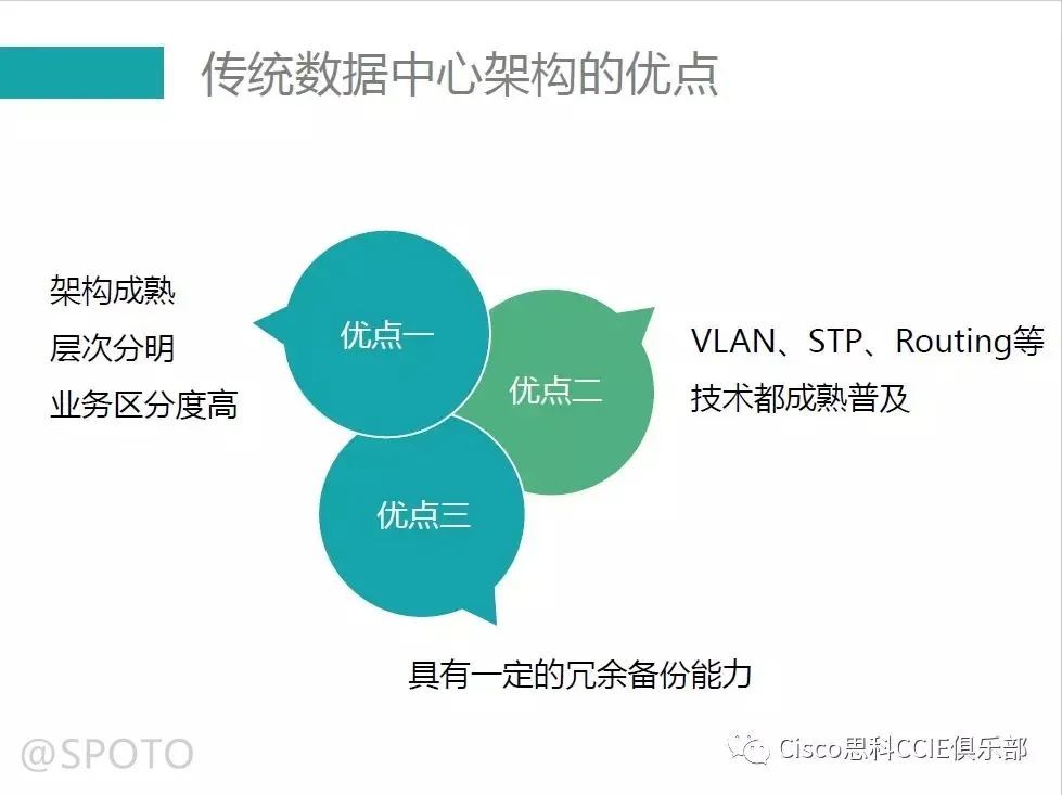 传统数据中心架构的优点