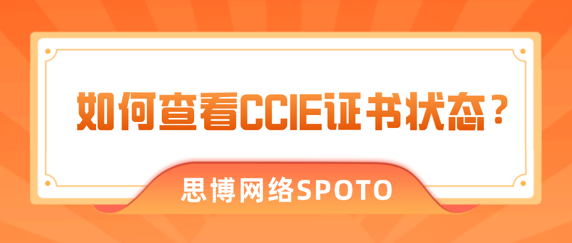如何查看CCIE证书状态？