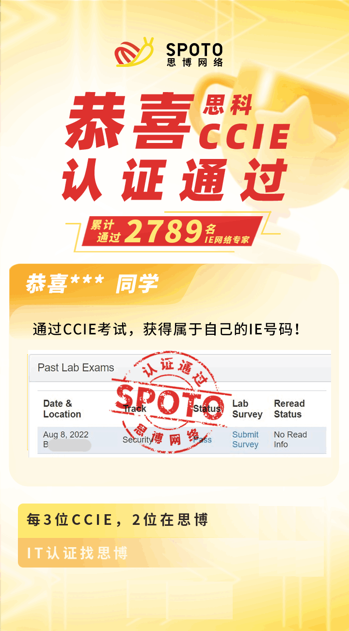 第2789名思博思科IE毕业