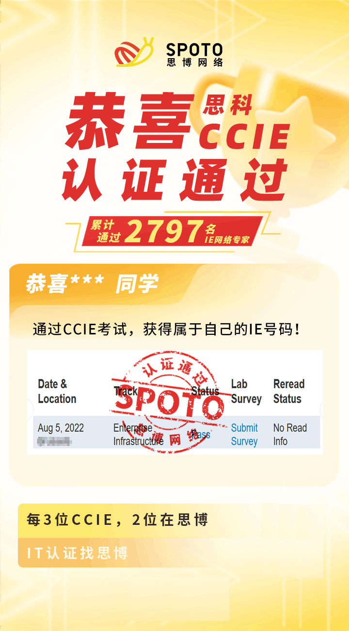 【战报】第2797名思博思科IE毕业啦