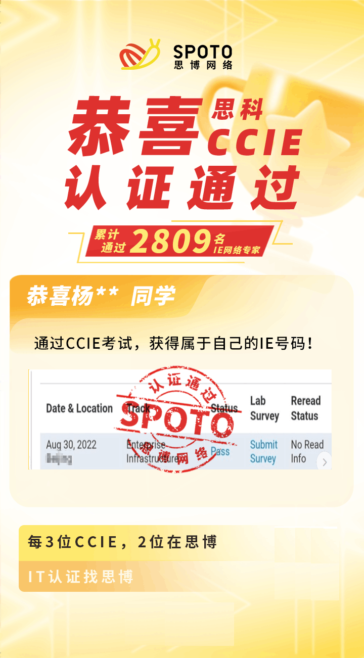 【战报】第2809名思博思科IE毕业啦