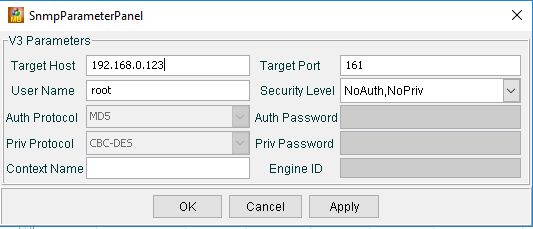 SnmpParameterPanel