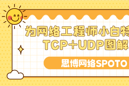 为网络工程师小白特意准备TCP+UDP图解系列