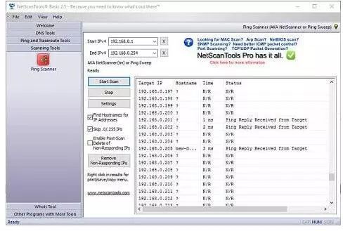 NetScan Tools