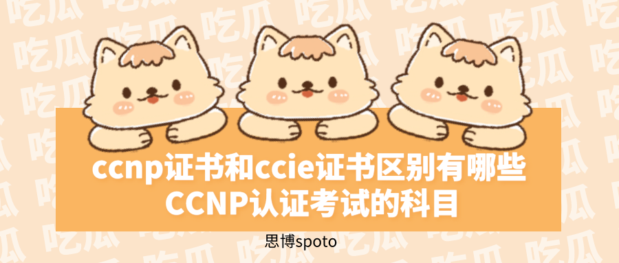 ccnp证书和ccie证书区别有哪些 CCNP认证考试的科目