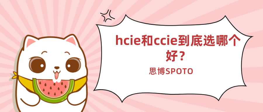 hcie和ccie到底选哪个好？