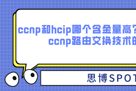 ccnp和hcip哪个含金量高？总结hcip和ccnp路由交换技术的区别
