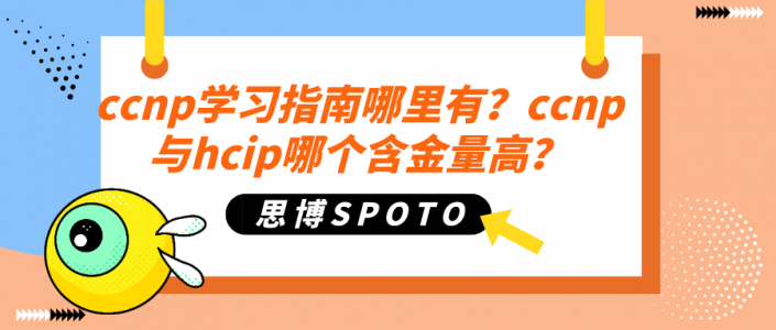 ccnp学习指南哪里有？ccnp与hcip哪个含金量高？