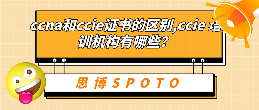 ccna和ccie证书的区别,ccie 培训机构有哪些？