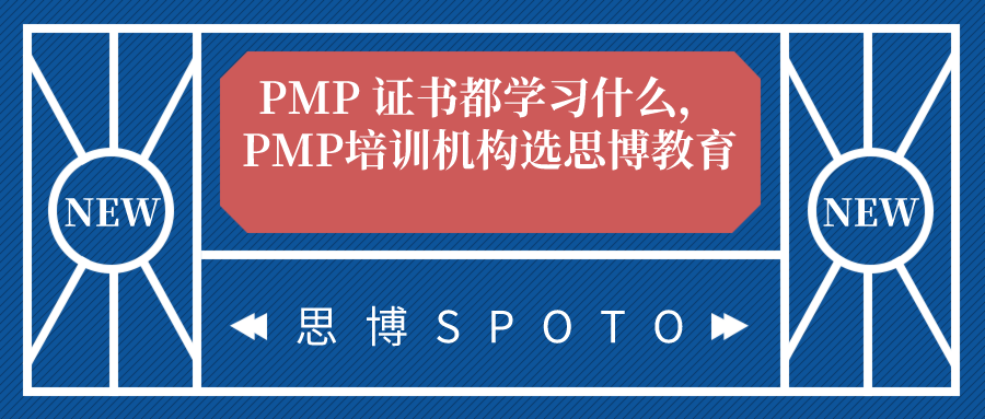 PMP 证书都学习什么