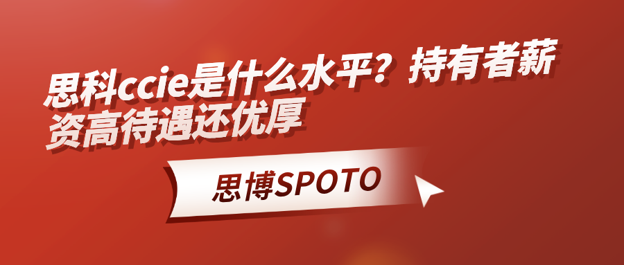 思科ccie是什么水平？持有者薪资高待遇还优厚