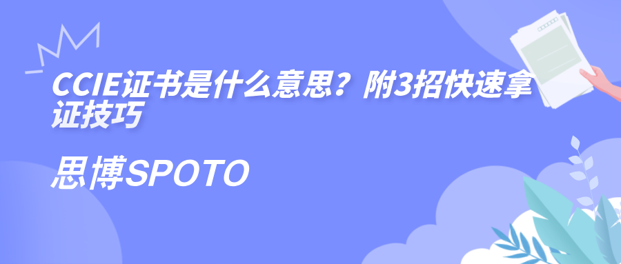 CCIE证书是什么意思