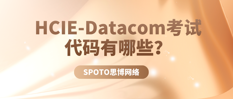 HCIE-Datacom考试代码有哪些
