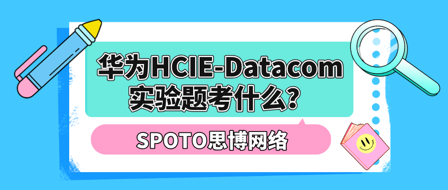 华为HCIE-Datacom实验题考什么