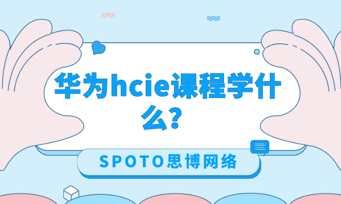 华为hcie课程学什么