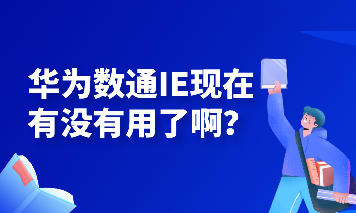华为数通IE现在有没有用了啊