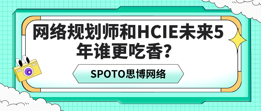 网络规划师和HCIE未来5年谁更吃香